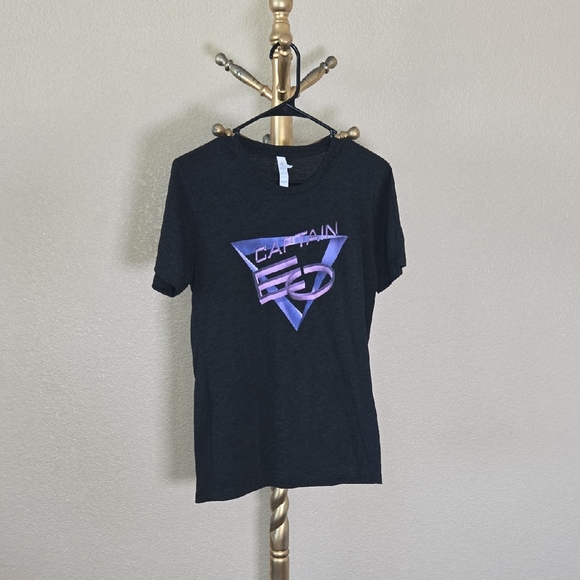 Captain EO Black T-Shirt - Picture 1 of 4